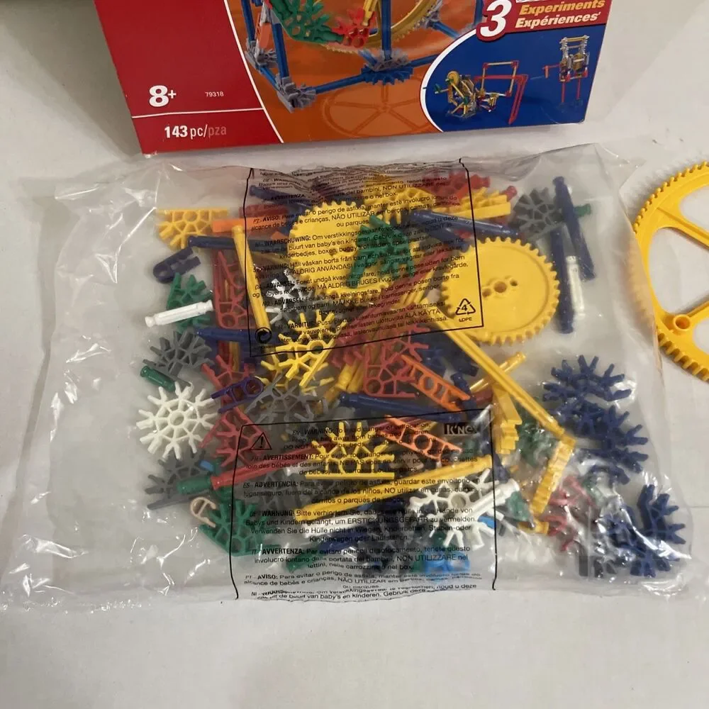 K'NEX Education STEM EXPLORATIONS: Gears Building Set Construction 143 Pieces